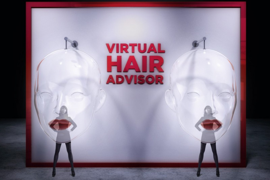 Black background l ore al virtual hair advisor 23537