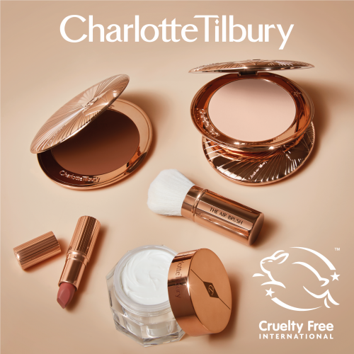 Charlotte Tilbury obtiene el certificado Leaping Bunny de Cruelty Free International