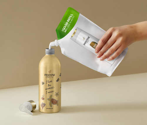 Pantene botella alumino 31229