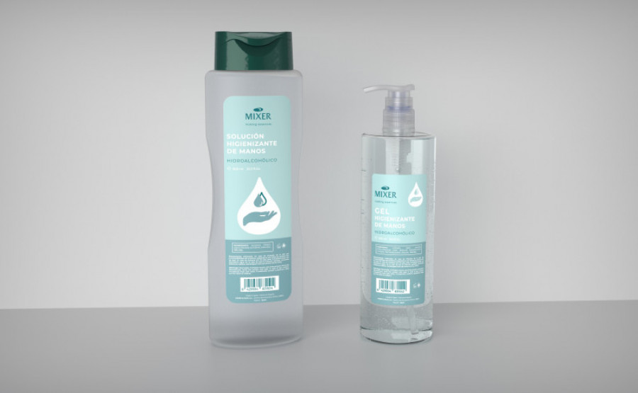 Gel y solucion hidroalcoholica higienizante 26052
