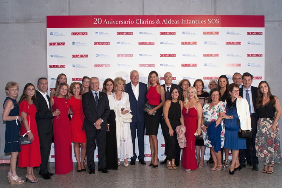 20 anos colaborando clarins aldeas 1998 2018 22456