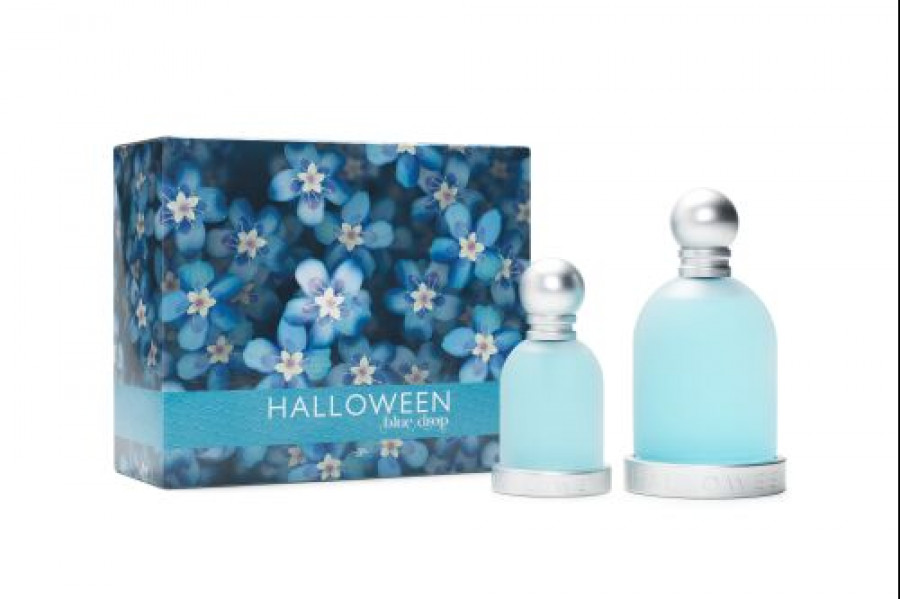 Halloweenbluedropfloralset 792 13396