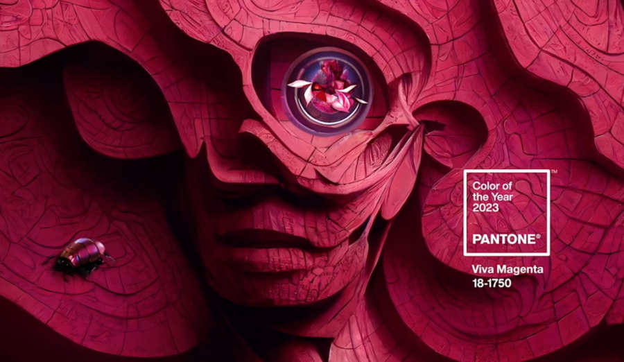 Viva magenta color del año pantone