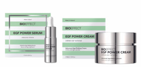 BIOEFFECT EGF POWER SERUM & CREAM (15ml & 50ml 185€) SILUETAS CON CAJA