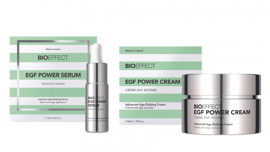 BIOEFFECT EGF POWER SERUM & CREAM (15ml & 50ml 185€) SILUETAS CON CAJA