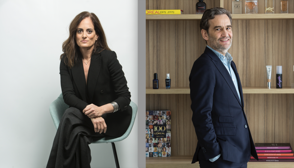 Ana jaureguizar y luc lanel LOREAL