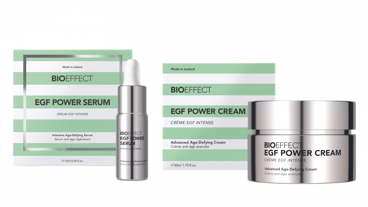 BIOEFFECT EGF POWER SERUM & CREAM (15ml & 50ml 185u20ac) SILUETAS CON CAJA