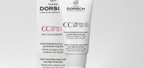 CC Cream SPF 50  Farma Dorsch tubo y caja con fondo