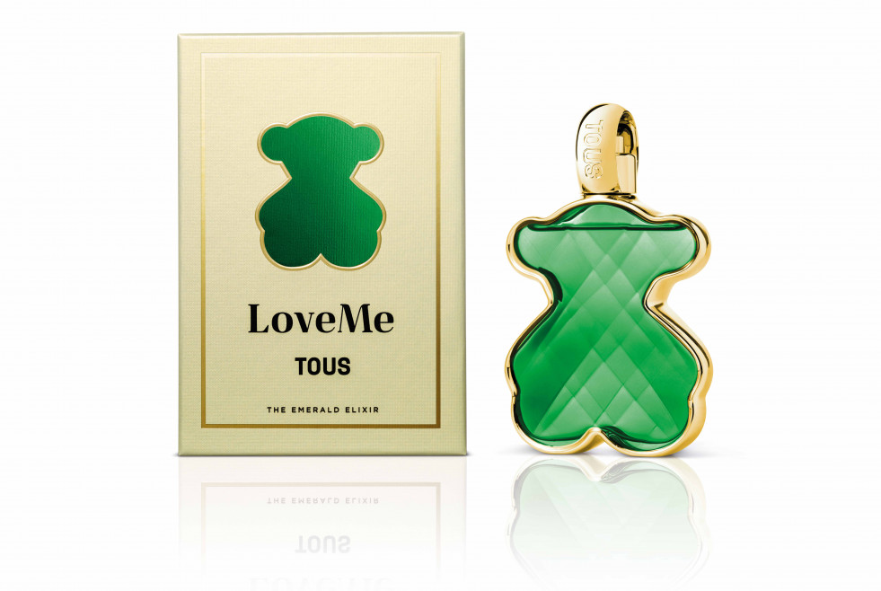 LoveMe TOUS The Emerald Elixir packshot 90ml CMYK