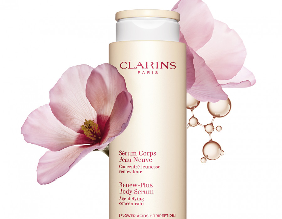 Clarins Serum Corps Peau Neuve & planta