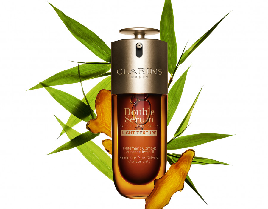 Double Serum Light & plantas