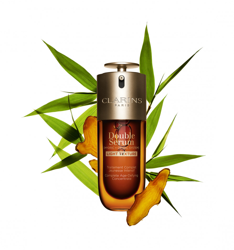 Double Serum Light & plantas