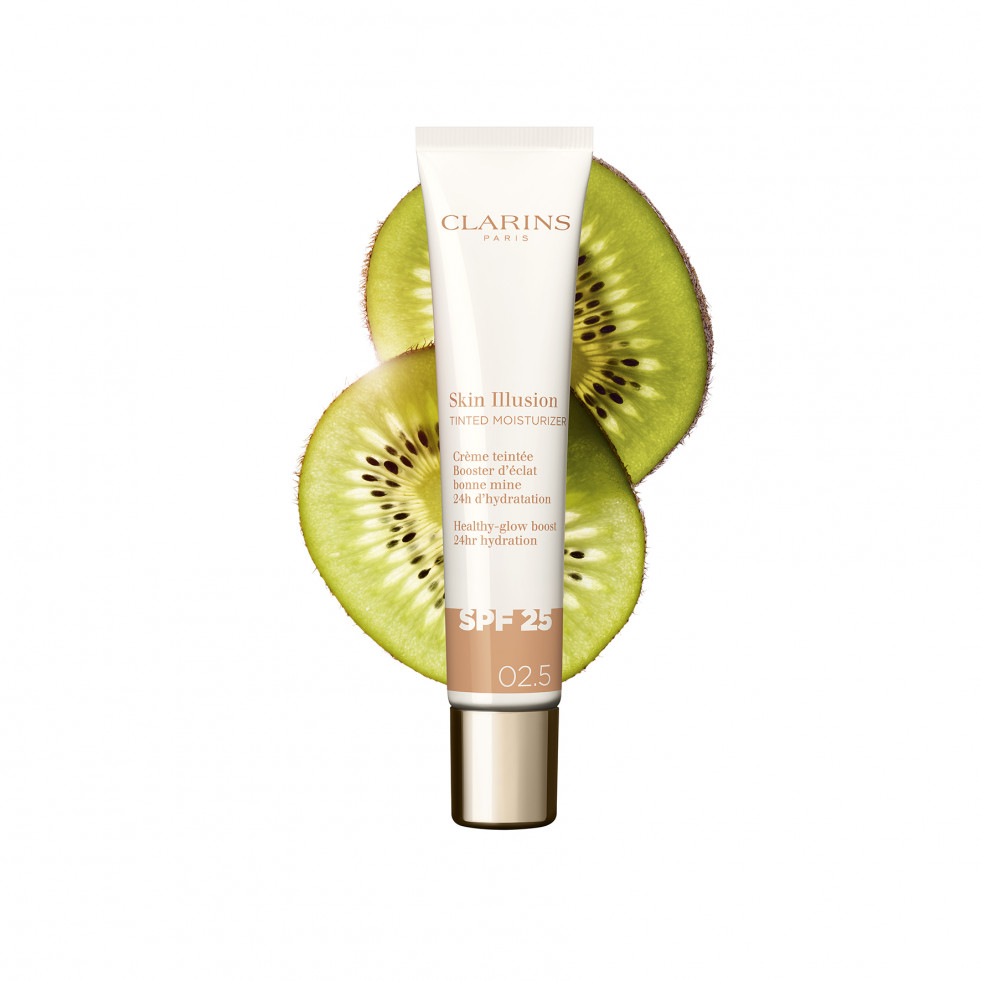 Skin Illusion Tinted Moisturizer SPF25 40ml & kiwi