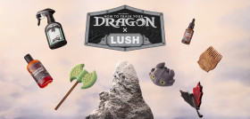 LUSH x how to train a dragon Group shot landscape 2025