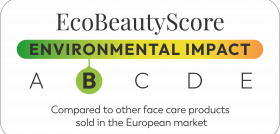 EcoBeautyScore A E ABCDE Scale   example score. Source  EcoBeautyScore Association