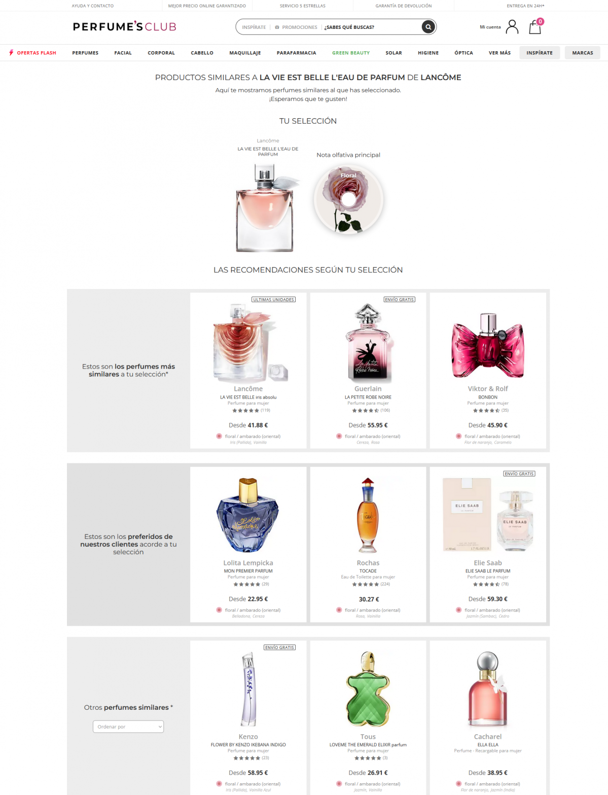 PerfumesClub web 5